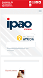 Mobile Screenshot of ipao.es